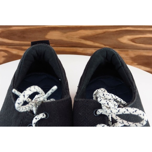 Reef Women‎ Sz 6 M Black Lace Up Running Fabric Shoe - Picture 3 of 8